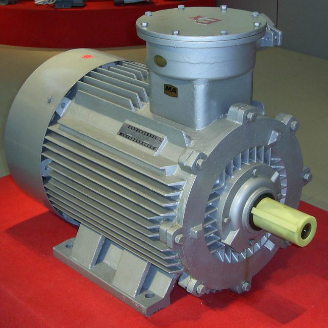 YE3-355M-2防爆电机45°角实拍